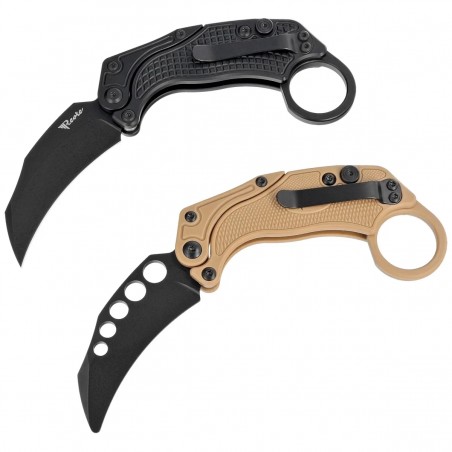 Nóż grawitacyjny Reate EXO-K Gravity Karambit Black Aluminium, Black PVD N690 Nóż grawitacyjny Reate EXO-K Gravity Karambit Black Aluminium, Black PVD N690