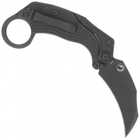 Nóż grawitacyjny Reate EXO-K Gravity Karambit Black Aluminium, Black PVD N690 Nóż grawitacyjny Reate EXO-K Gravity Karambit Black Aluminium, Black PVD N690