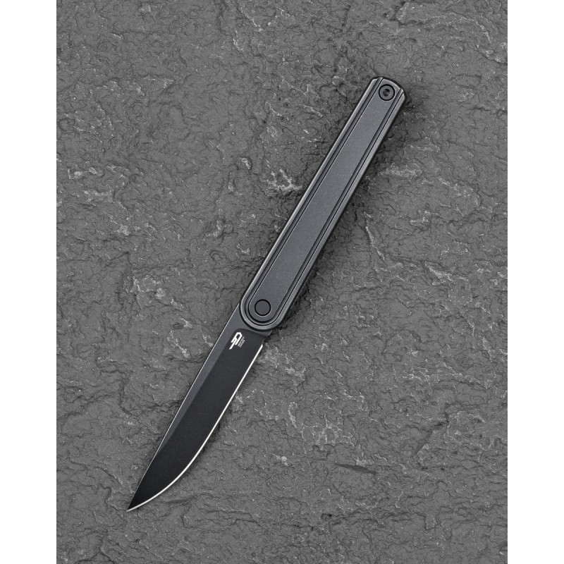 Nóż składany Bestech Ink Anodizing Titanium, Satin MagnaCut by Denis Simonutti (BT2502D)