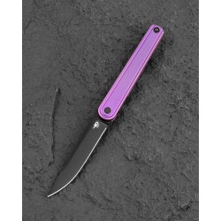 Nóż składany Bestech Ink Purple Titanium, Black PVD MagnaCut by Denis Simonutti (BT2502C)