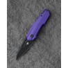 Nóż składany Bestech Toddler Purple G10, Black PVD 14C28N by Maciej Torbe (BG64D)