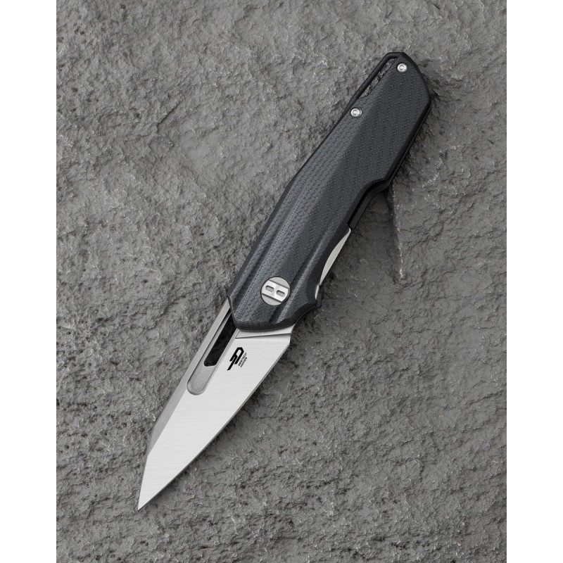 Nóż składany Bestech Toddler Black G10, Satin/Stonewashed 14C28N by Maciej Torbe (BG64A)