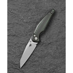 Nóż składany Bestech Snakebird Green Micarta, Stonewashed/Satin 14C28N (BG58A)