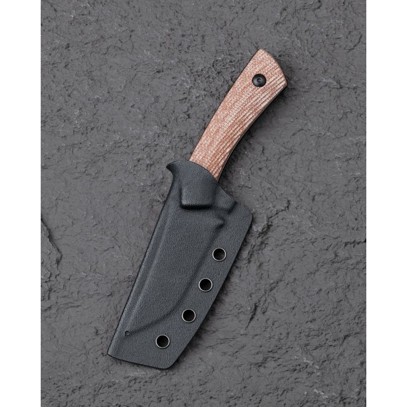 Nóż Bestech Step Brown Micarta, Black Stonewashed D2 by Denis Simonutti (BFK06D)