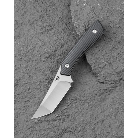 Nóż Bestech Step Black G10, Satin D2 by Denis Simonutti (BFK06A)