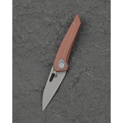 Nóż składany Bestech VK-Void G10 Brown G10, Dark Beadblasted/Stonewashed MagnaCut by Vulpex Knives (BG63D)