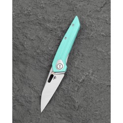 Nóż składany Bestech VK-Void G10 Aqua G10, Satin/Beadblasted Stonewashed MagnaCut by Vulpex Knives (BG63B)
