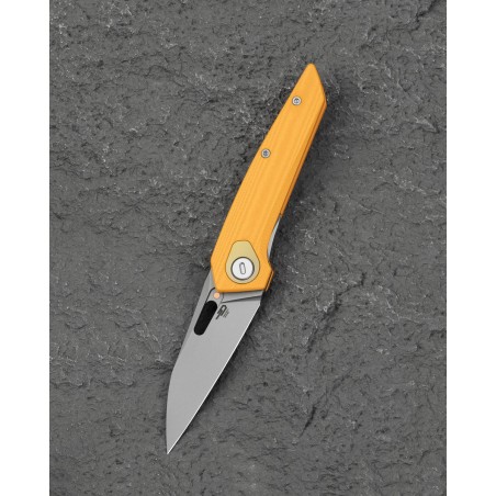 Nóż składany Bestech VK-Void G10 Yellow G10, Beadblasted MagnaCut by Vulpex Knives (BG63A)
