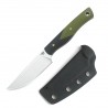 Nóż Bestech Heidi Blacksmith 1 Black / Green G10, Satin D2 by Heidi (BFK01A)