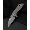 Nóż składany Bestech 2500 Delta Dark Gray Titanium, Bead Blasted CPM S35VN by Poltergeist Works (BT2006B)