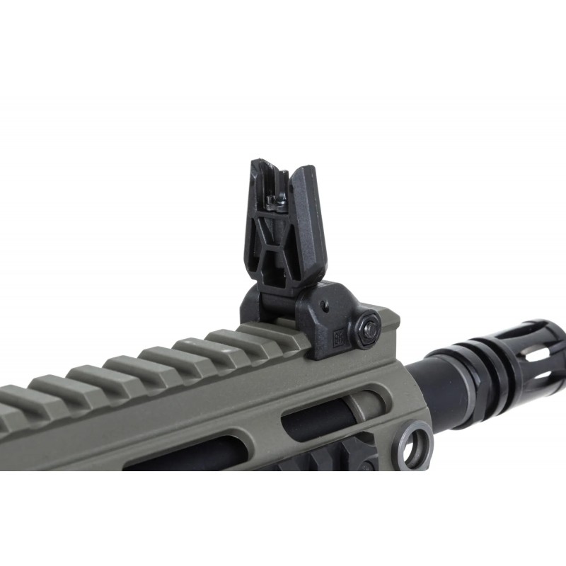 Karabinek ASG Specna Arms SA-F05-RL FLEX™ Light Ops Stock/ New Receiver HAL ETU™ Gen. 2 Oliwkowy