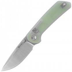 Nóż składany Reate PL-XT V2 Jade G10, Stonewashed / Satin Nitro-V (PL-XT V2 JG10 STW/SAT)