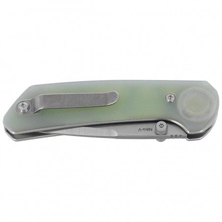 Nóż składany Reate PL-XT V2 Jade G10, Stonewashed / Satin Nitro-V (PL-XT V2 JG10 STW/SAT) Nóż składany Reate PL-XT V2 Jade G10, Stonewashed / Satin Nitro-V (PL-XT V2 JG10 STW/SAT)