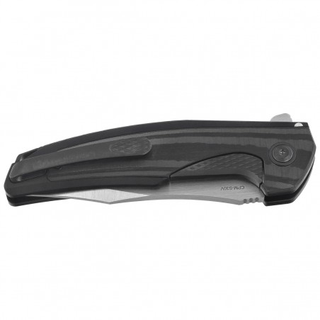 Nóż składany Reate Jack Jr. Black Aluminium, Satin S30V (Jack Jr. BKAL SAT BKAL) Nóż składany Reate Jack Jr. Black Aluminium, Satin S30V (Jack Jr. BKAL SAT BKAL)