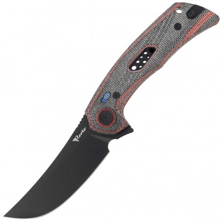 Nóż składany Reate PL-7 Red / Black Micarta, Black PVD Nitro-V (PL-7 RDBKM PVD) Nóż składany Reate PL-7 Red / Black Micarta, Black PVD Nitro-V (PL-7 RDBKM PVD)