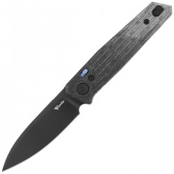 Nóż składany Reate PL-6 Black Micarta, Black PVD Nitro-V (PL-6 BKM PVD)