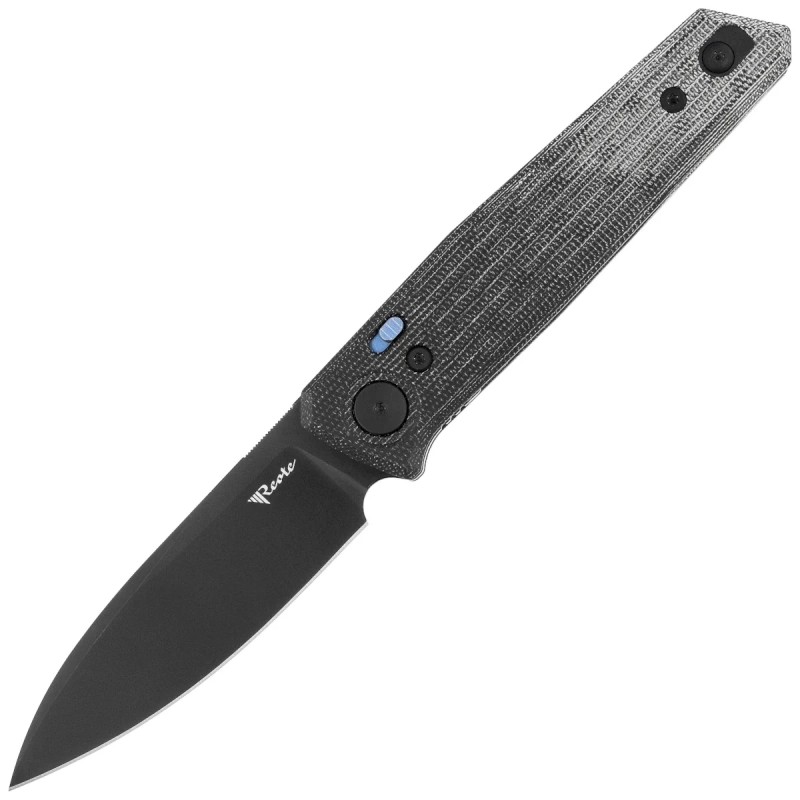 Nóż składany Reate PL-6 Black Micarta, Black PVD Nitro-V (PL-6 BKM PVD)