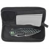 Nóż składany Rike Knife RK Thor 6-M-BG 6 Black / Green Titanium, Bead Blasted M390