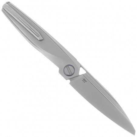 Nóż składany Rike Knife Baidi Black Carbon Fiber, Satin M390 (RK-Baidi-S-P/BCF)
