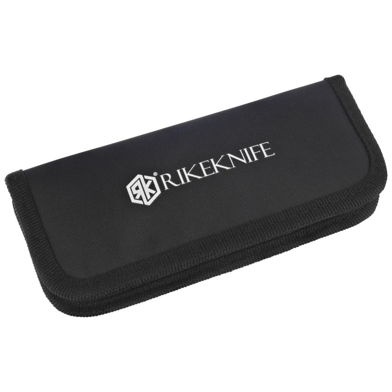 Nóż składany Rike Knife Baidi Black Carbon Fiber, Satin M390 (RK-Baidi-S-P/BCF)