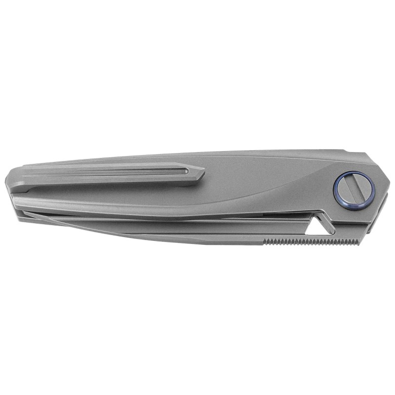 Nóż składany Rike Knife Baidi Red Carbon Fiber, Satin M390 (RK-Baidi-S-P/RCF)