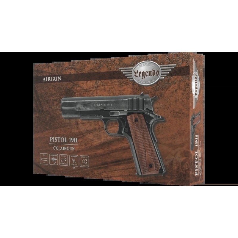 Pistolet wiatrówka Umarex Legends 1911 Vintage 4.5 mm (5.8427)