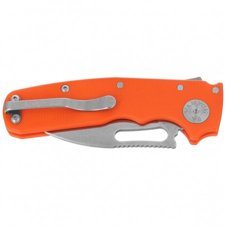 Nóż składany Demko Shark Cub Slicer Shark Orange G10, Stonewashed CPM 20CV by Andrew Demko (SC-20CV-ORG10-SS) Nóż składany Demko Shark Cub Slicer Shark Orange G10, Stonewashed CPM 20CV by Andrew Demko (SC-20CV-ORG10-SS)