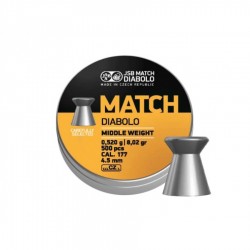 Śrut diabolo JSB Match Middle 4,52 mm 500 szt.