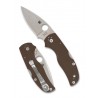 Nóż składany Spyderco Native 5 Sprint Run Brown G10, Satin CPM 15V by Sal Glesser (C41GPBN15V5)