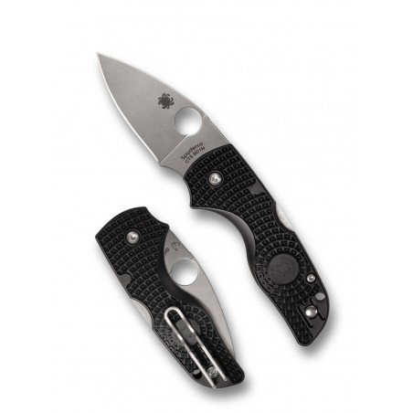Nóż składany Spyderco Lil' Native Lightweight Black FRN, Satin CTS BD1N by Eric Glesser (C230PBK) Nóż składany Spyderco Lil' Native Lightweight Black FRN, Satin CTS BD1N by Eric Glesser (C230PBK)
