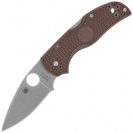 Nóż składany Spyderco Native 5 Lightweight Sprint Run Brown FRN, Satin CPM 15V by Sal Glesser (C41PBN15V5) Nóż składany Spyderco Native 5 Lightweight Sprint Run Brown FRN, Satin CPM 15V by Sal Glesser (C41PBN15V5)