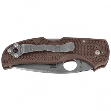 Nóż składany Spyderco Native 5 Lightweight Sprint Run Brown FRN, Satin CPM 15V by Sal Glesser (C41PBN15V5) Nóż składany Spyderco Native 5 Lightweight Sprint Run Brown FRN, Satin CPM 15V by Sal Glesser (C41PBN15V5)