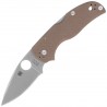 Nóż składany Spyderco Native 5 Sprint Run Brown G10, Satin CPM 15V by Sal Glesser (C41GPBN15V5)