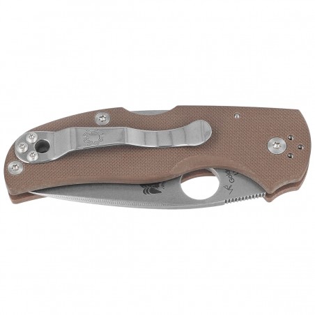 Nóż składany Spyderco Native 5 Sprint Run Brown G10, Satin CPM 15V by Sal Glesser (C41GPBN15V5) Nóż składany Spyderco Native 5 Sprint Run Brown G10, Satin CPM 15V by Sal Glesser (C41GPBN15V5)