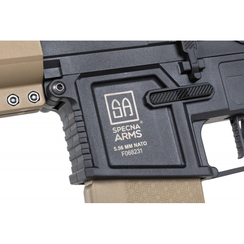 Karabinek ASG Specna Arms SA-F05-RL FLEX™ BLDC™ Light Ops Stock/  HAL ETU™  Gen. 2 Half-Tan
