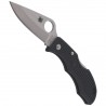 Nóż składany Spyderco Ladybug 3 FRN Black Plain (LBKP3)