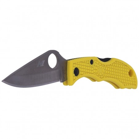 Nóż składany Spyderco Ladybug 3 Salt FRN Yellow Plain (LYLP3)