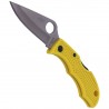 Nóż składany Spyderco Ladybug 3 Salt FRN Yellow Plain (LYLP3)