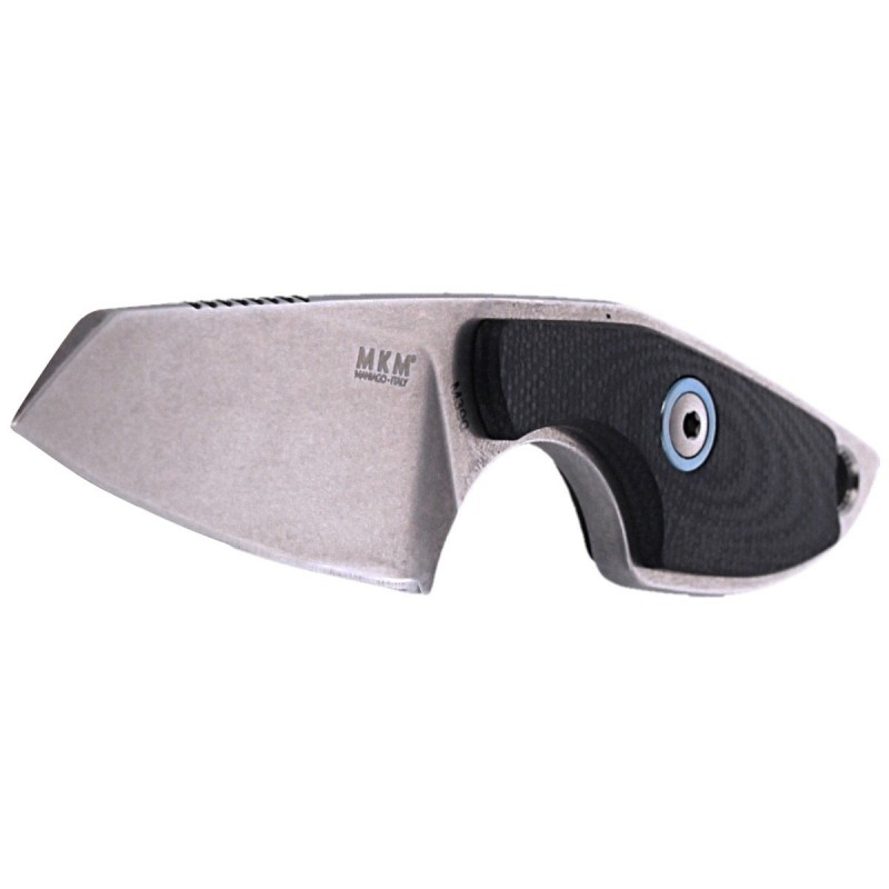 Nóż na szyje MKM Mikro 2 Black G10, Stonewashed M390 by Jesper Voxnæs (MKMR02-GBK)