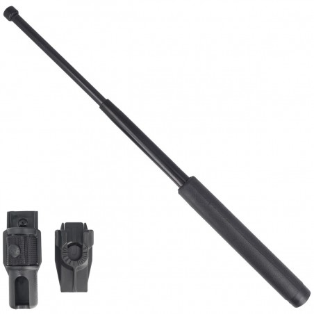 Pałka teleskopowa hartowana ESP 18'' leather-imitation grip (ExB 18HL-BK BH-54HL) Pałka teleskopowa hartowana ESP 18'' leather-imitation grip (ExB 18HL-BK BH-54HL)
