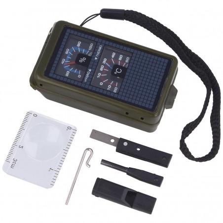 Kompas Dingo Green Outdoor Compass z akcesoriami outdoorowymi (33755) Kompas Dingo Green Outdoor Compass z akcesoriami outdoorowymi (33755)