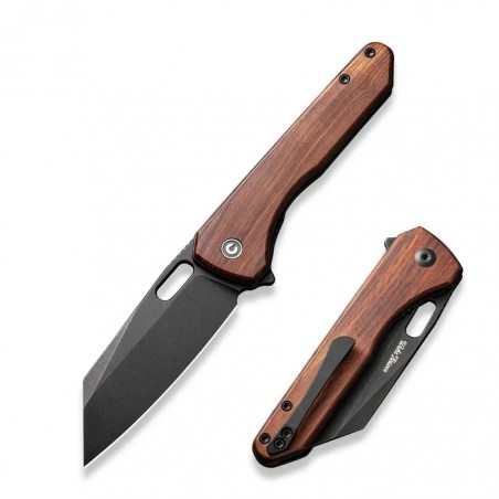 Nóż składany Civivi Nugz Guibourtia Wood, Black Stonewasahed 14C28N by Matthew Wehrwein (C23060-3) Nóż składany Civivi Nugz Guibourtia Wood, Black Stonewasahed 14C28N by Matthew Wehrwein (C23060-3)
