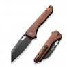 Nóż składany Civivi Nugz Guibourtia Wood, Black Stonewasahed 14C28N by Matthew Wehrwein (C23060-3)
