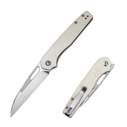 Nóż składany Civivi Guile Ivory G10, Satin 14C28N by Shawn Ashmore (C24062B-3)