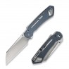 Nóż składany Civivi Buster FG Neutral Blue Coarse G10, Satin Nitro-V by Snecx Tan (C24052-2)