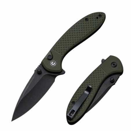 Nóż składany Civivi Faeger OD Green G10, Black Stonewashed 14C28N (C24031-2) Nóż składany Civivi Faeger OD Green G10, Black Stonewashed 14C28N (C24031-2)