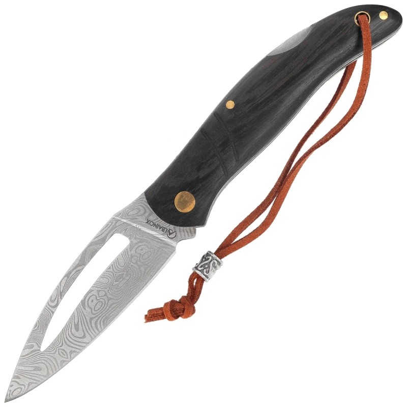 Nóż składany Martinez Albainox Wengue Wood, Laser Pattern 3Cr13Mov (18754)