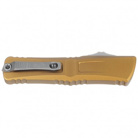 Nóż automatyczny OTF Microtech Combat Troodon S/E Gen III Tan Aluminium, Stonewashed M390MK by Tony Marfione (1143-10TA) Nóż automatyczny OTF Microtech Combat Troodon S/E Gen III Tan Aluminium, Stonewashed M390MK by Tony Marfione (1143-10TA)