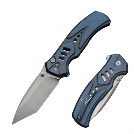 Nóż składany WeKnife Zentron Blue Titanium, Stonewashed M390 (WE24094-4) Nóż składany WeKnife Zentron Blue Titanium, Stonewashed M390 (WE24094-4)