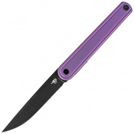Nóż składany Bestech Ink Purple Titanium, Black PVD MagnaCut by Denis Simonutti (BT2502C)